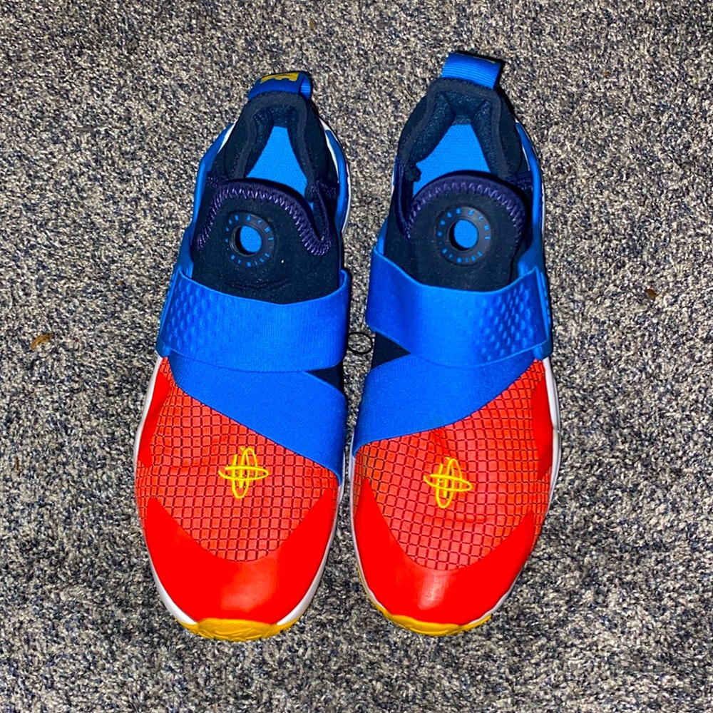 Nike Huarache Extreme Now GS Obsidian Amarillo Blue Shoes BQ7568-400 NEW 7Y
